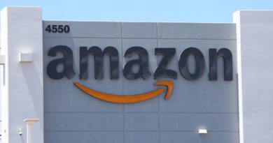 Amazon logo on building