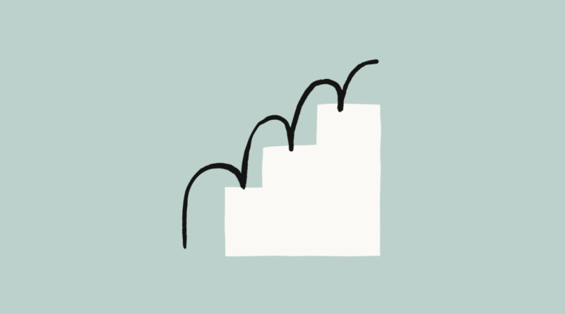 line ascending/descending stairs