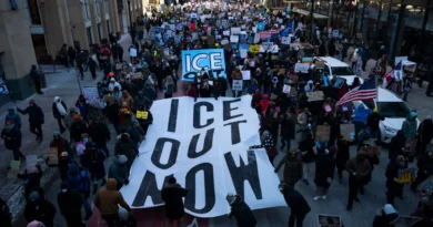 Anti-ICE protests take place across US for 'National Shutdown'