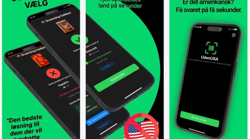 Apps for boycotting American products surge to the top of the Danish App Store | TechCrunch