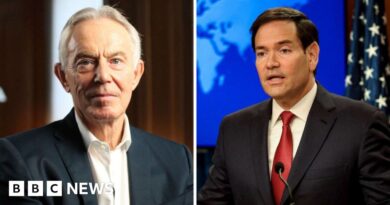 Blair and Rubio among names on Gaza 'Board of Peace'