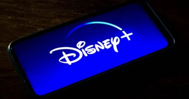 Disney+ app on phone