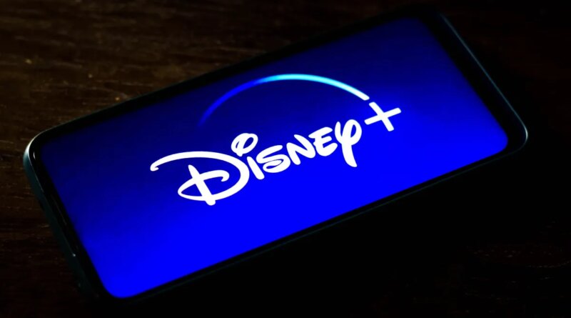 Disney+ app on phone