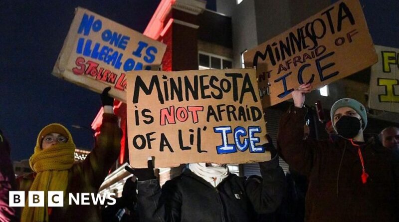 Dozens arrested and one police officer injured in Minneapolis ICE protests