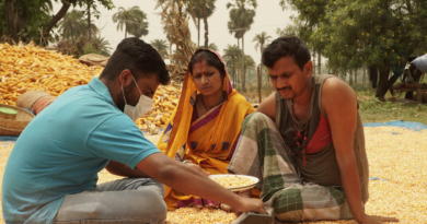 Arya.ag grain collection and storage