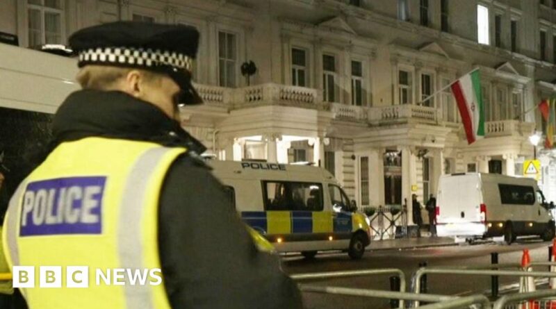 Fourteen arrested after Iranian embassy protest