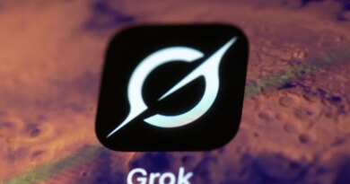The Grok app on a smartphone