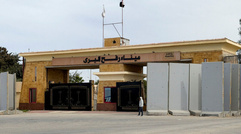 Gaza’s Rafah crossing with Egypt to reopen on Sunday, Israel says