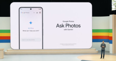 Sundar Pichai presents Google Ask Photos