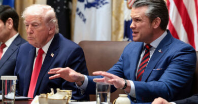 Hegseth tells Trump Pentagon is prepared on Iran