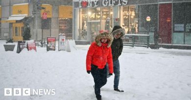 Hundreds of thousands without power as winter storm hits US