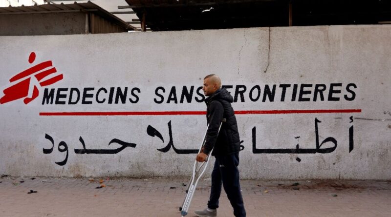 In Gaza hospital, patients cling to MSF as Israel orders it out