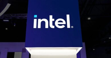 The Intel logo