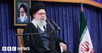 Iran's supreme leader blames US for protests