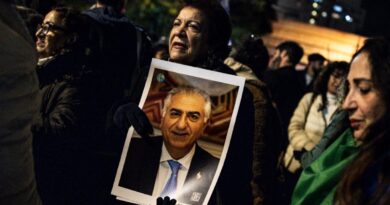 Israelis rally in support of Iranian protesters