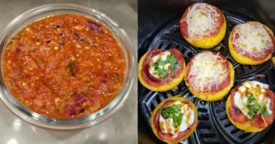 I'm a personal trainer and mom of 4. Here are my 10 go-to meals and snacks to make in an air fryer.