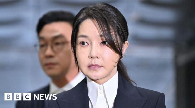 Kim Keon Hee: South Korea's former first lady gets 20 months' jail for bribery
