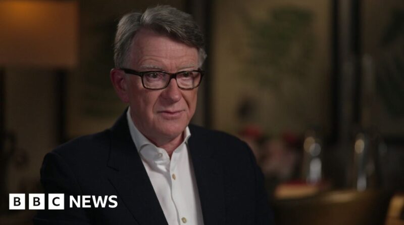 Lord Peter Mandelson says he never saw any girls when visiting sex offender Jeffrey Epstein's properties