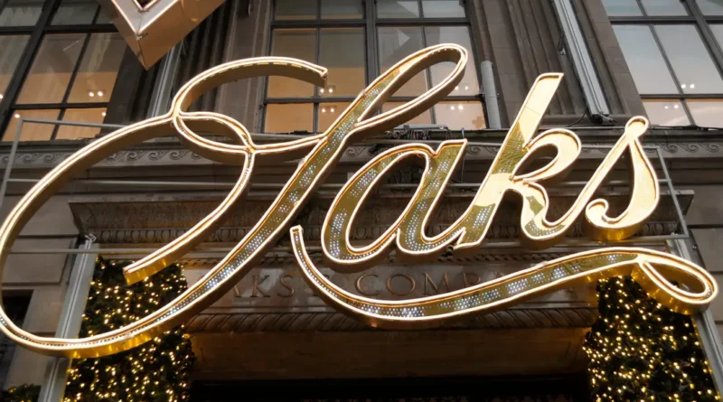 Luxury retail giant Saks files for bankruptcy