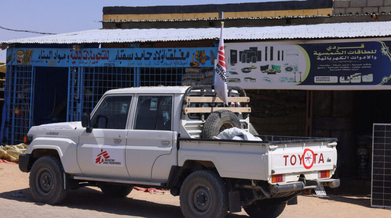 MSF says it will not share staff details demanded by Israel to access Gaza