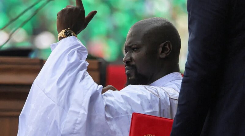 Military leader Doumbouya sworn in as Guinea’s president