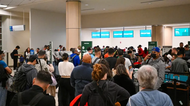 My family is stranded in Puerto Rico because our flights were canceled. It's having an impact on our finances.