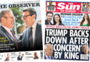 Newspaper headlines: Labour's 'heated rivalry' and 'Trump backs down'