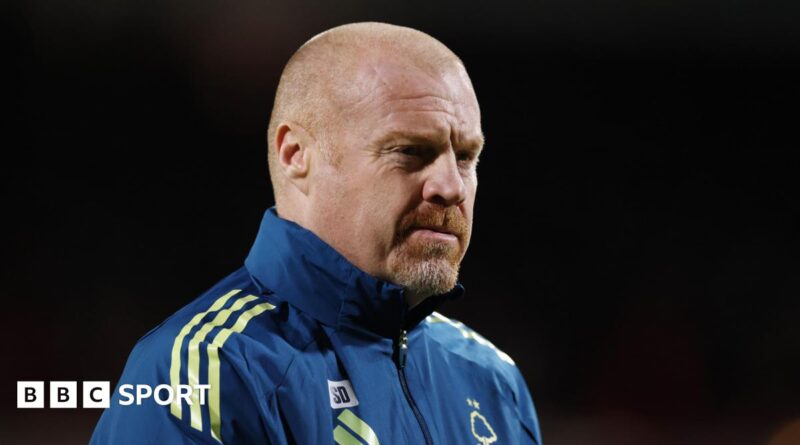 Nottingham Forest manager Sean Dyche