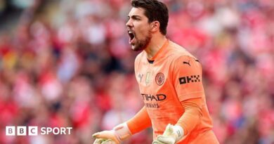 Manchester City goalkeeper Stefan Ortega