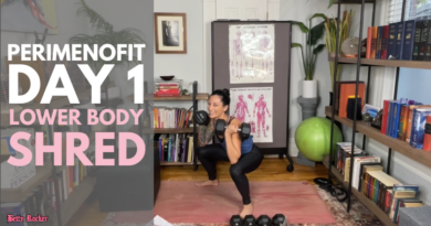 PerimenoFit Day 1: Lower Body Shred