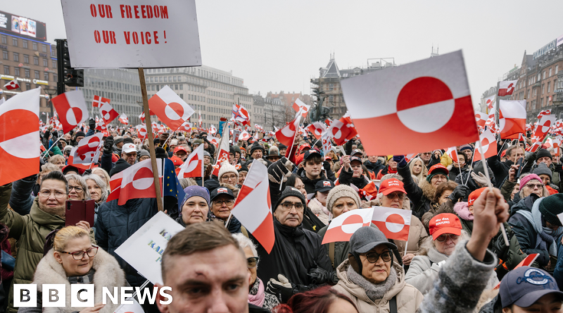 Protests in Greenland and Denmark against Trump plans