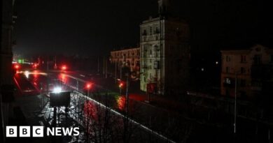 Russian attacks leave two regions with widespread blackouts, Ukraine says