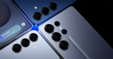 a selection of Samsung phones from the Unpacked 2025 event