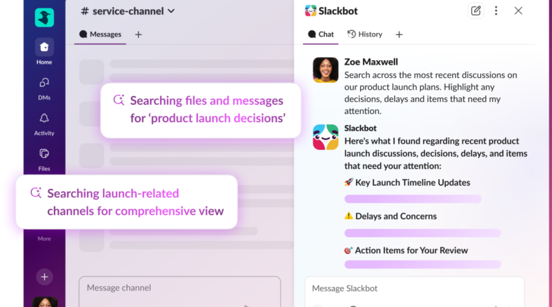 Slackbot, Salesforce
