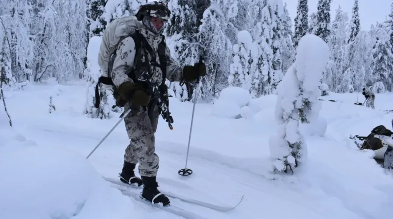 Snowmobiles, skis, and laser tag: How NATO soldiers train for Arctic assaults