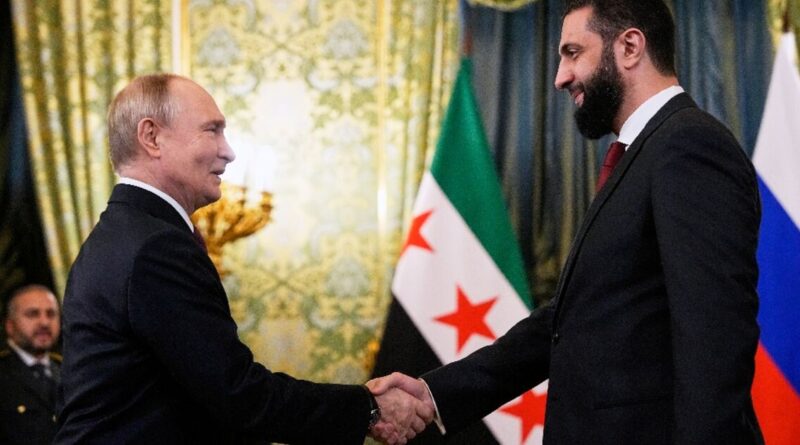 Syrian leader to meet Putin, Russia seeks deal on military bases