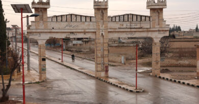 Syrian troops sweep northern towns as Kurdish fighters withdraw