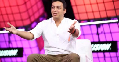 Alex Bouaziz, Deel on Centre Stage during day two of Collision 2022 at Enercare Centre in Toronto, Canada.