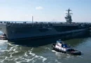 The US Navy's next Ford-class supercarrier is setting sail for a new test at sea