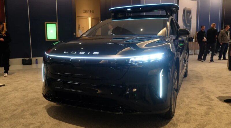 Uber's new Lucid Gravity robotaxi