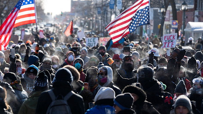 Trump faces growing backlash against immigration crackdown after shooting