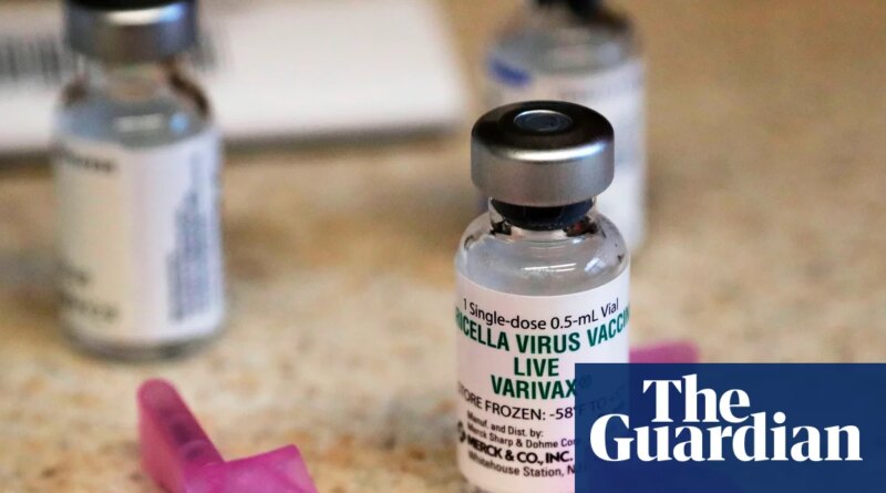 UK children to get chickenpox vaccine with measles, mumps and rubella jab