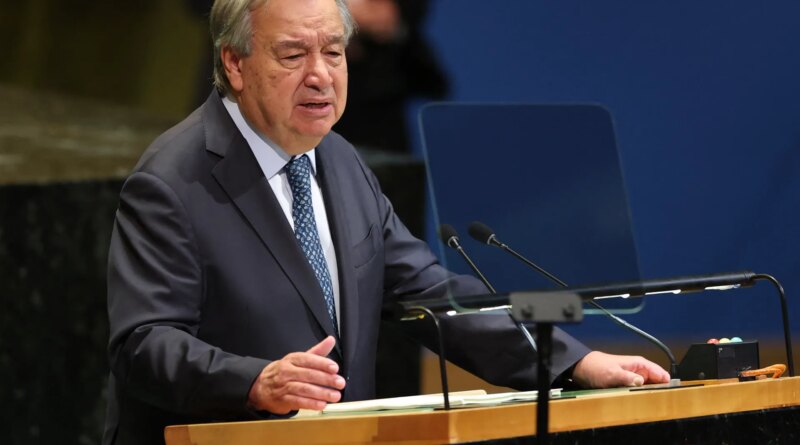 UN chief warns he could refer Israel to ICJ over laws targeting UNRWA