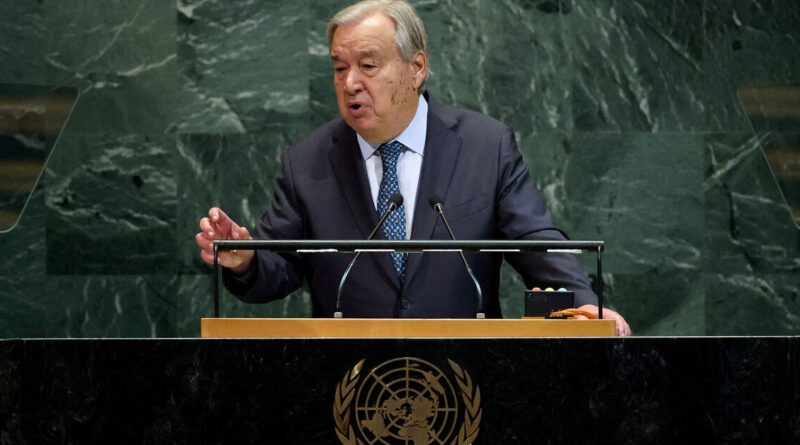 UN's Guterres: global problems will not be solved by one power 'calling the shots'