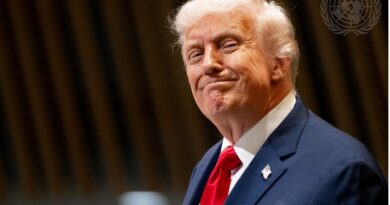 Donald Trump, President of the United States of America, addresses the general debate of the General Assembly’s eightieth session in 2025. Credit: UN Photo/Evan Schneider.