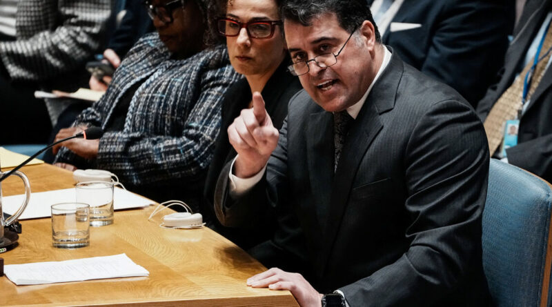 US envoy to UN: US stands by Iranian people, all options on table