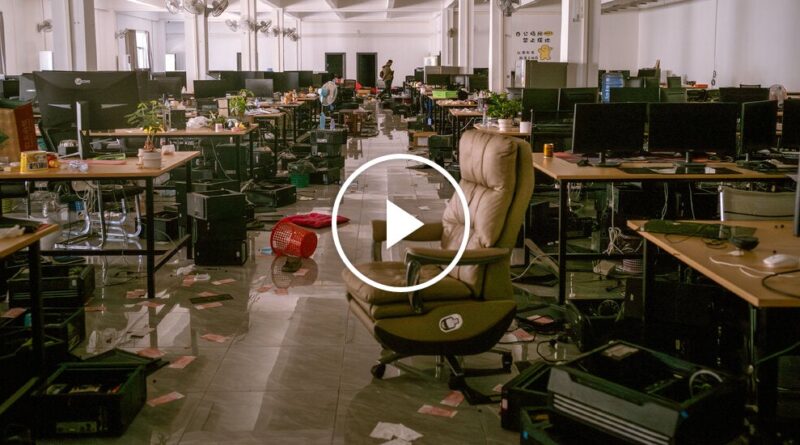 Video: A Times Reporter Goes Inside a Cyberscam Center in a War Zone
