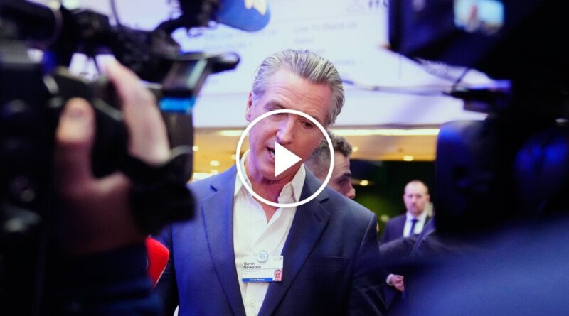 Video: Newsom Calls World Leaders ‘Pathetic’ for ‘Rolling Over’ to Trump
