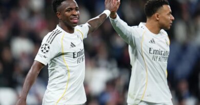 Vinicius defies boos with star turn in Real Madrid’s 6-1 UCL rout of Monaco