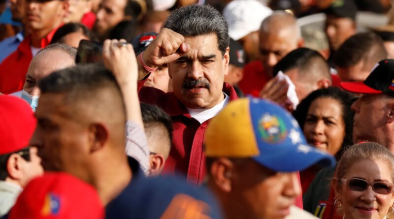 What is the US charging Nicolas Maduro with?